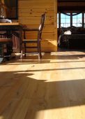 Antique rock elm flooring