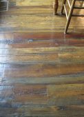 Antique reclaimed hemlock flooring