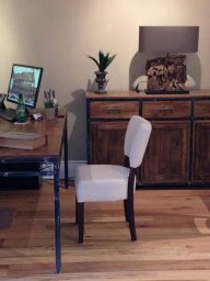 Rustic elm flooring