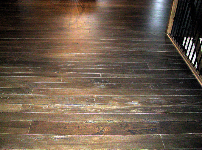 Grey Elm Plank Flooring