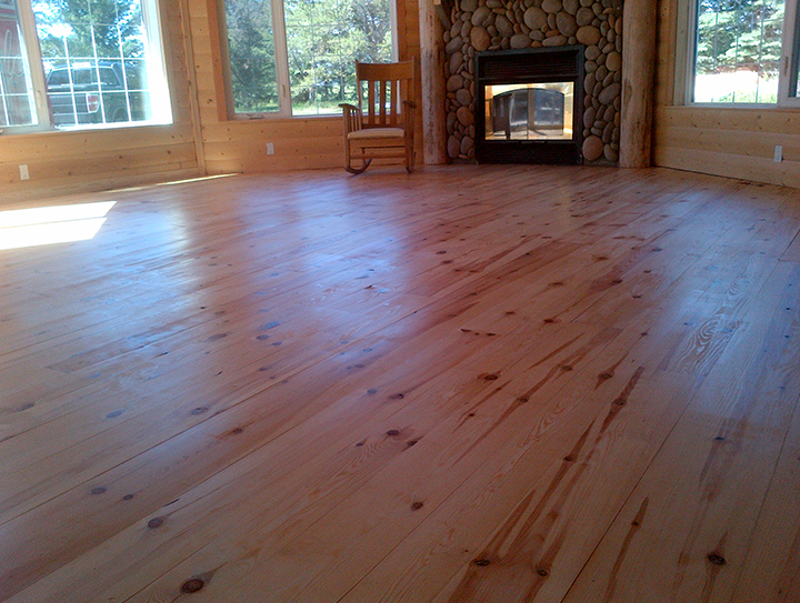 Red Pine Flooring Tiles